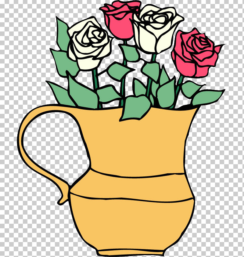 Floral Flowers PNG, Clipart, Cartoon, Cut Flowers, Drinkware, Floral, Flower Free PNG Download