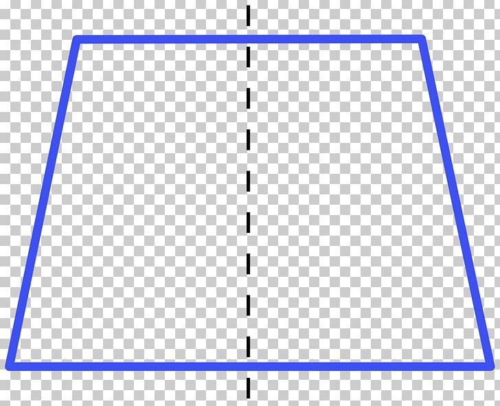 Isosceles Trapezoid Isosceles Triangle Quadrilateral PNG, Clipart, Angle, Area, Base, Blue, Circle Free PNG Download