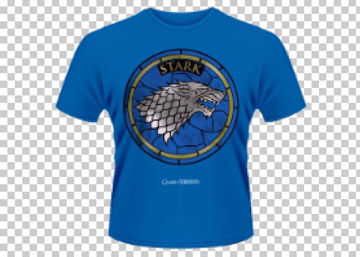 T-shirt Daenerys Targaryen House Stark House Targaryen Merchandising PNG, Clipart, Active Shirt, Blue, Brand, Clothing, Daenerys Targaryen Free PNG Download