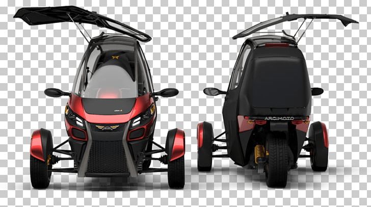 Electric Vehicle Car Three-wheeler Motorcycle Arcimoto PNG, Clipart, Arcimoto, Automotive Design, Automotive Exterior, Bicycle, Bicycle Accessory Free PNG Download