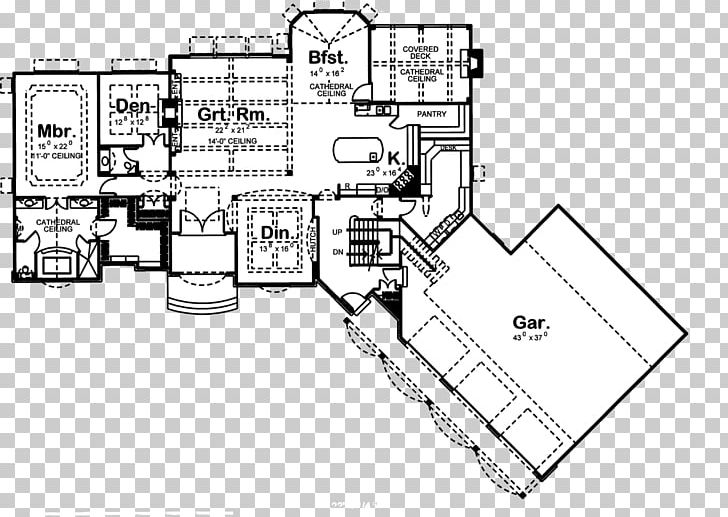 Floor Plan House Plan Ranch-style House PNG, Clipart, Angle, Area, Artwork, Black And White, Diagram Free PNG Download