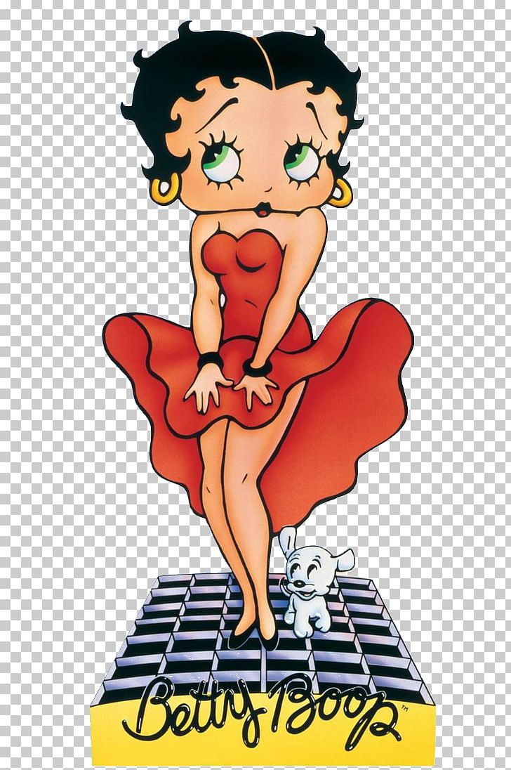 Betty Boop White Dress Of Marilyn Monroe Standee Cartoon PNG, Clipart, Animated Cartoon, Area, Art, Betty, Betty Boop Free PNG Download