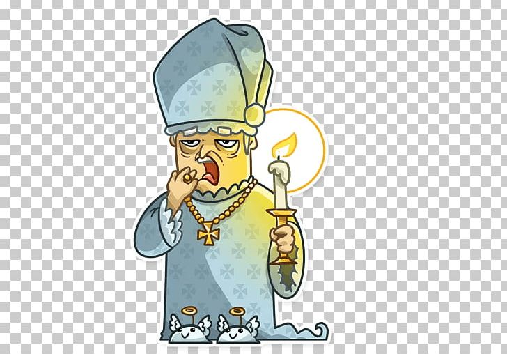 Telegram Sticker Pope Cartoon PNG, Clipart, Art, Behavior, Cartoon, Character, Facial Hair Free PNG Download