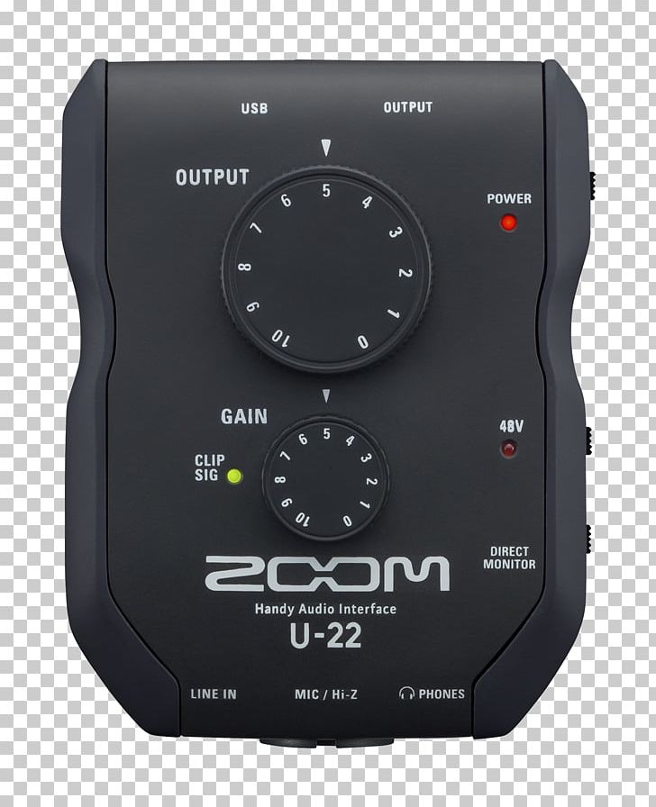 Microphone Zoom U-22 Audio Zoom Corporation Sound Recording And Reproduction PNG, Clipart, Ableton Live, Digit, Electronics, Hardware, Interface Free PNG Download