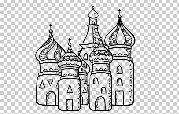 Saint Basil's Cathedral Drawing Red Square In Moscow Building PNG, Clipart,  Free PNG Download
