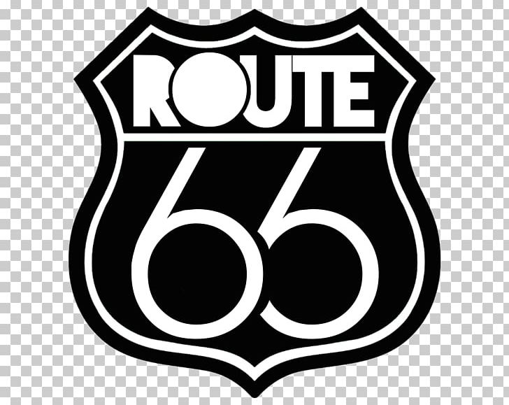 U.S. Route 66 U.S. Route 1 Decal Logo Sticker PNG, Clipart, Area, Black, Black And White, Brand, Bumper Sticker Free PNG Download