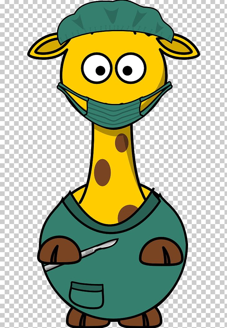 Giraffe Physician Cartoon PNG, Clipart, Artwork, Beak, Cartoon, Child, Christmas Ornament Free PNG Download