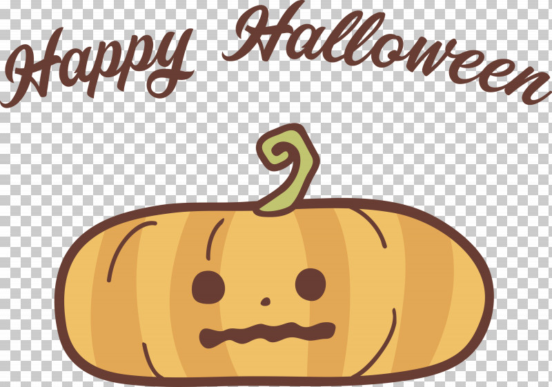 Happy Halloween PNG, Clipart, Calabaza, Cartoon, Fruit, Geometry, Happiness Free PNG Download