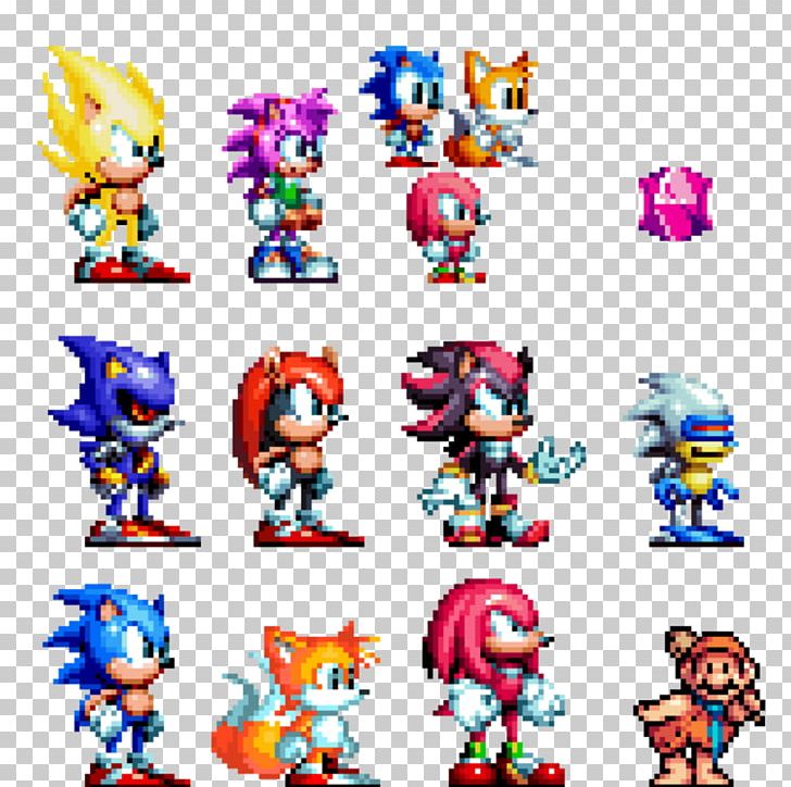 Sonic The Hedgehog 3 Shadow The Hedgehog Knuckles The Echidna Sprite Pixel Art PNG, Clipart, Area, Art, Cartoon, Character, Computer Icons Free PNG Download