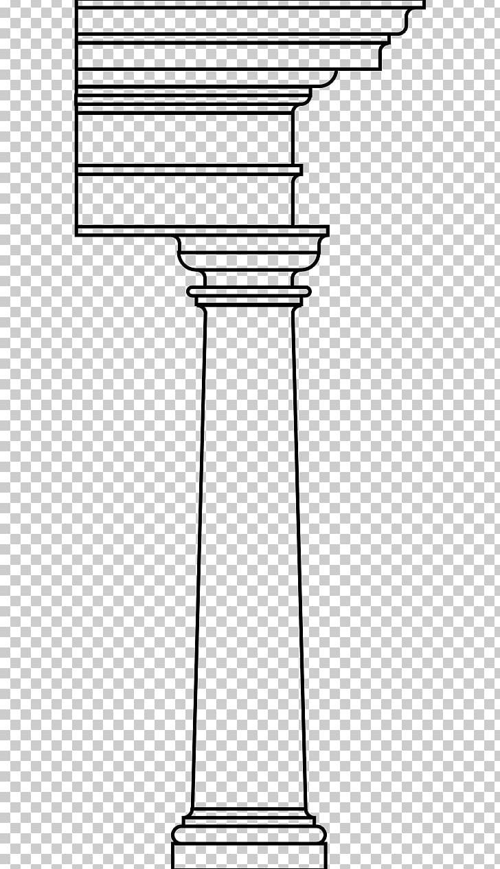 Tuscan Order Classical Order Entablature Ionic Order Ancient Roman Architecture PNG, Clipart, Ancient Greek Architecture, Angle, Architecture, Area, Black And White Free PNG Download