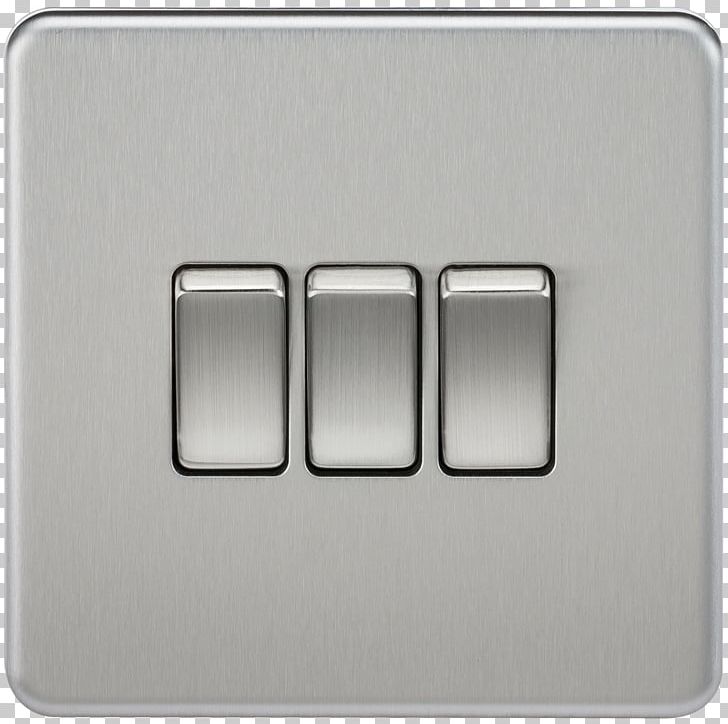 Electrical Switches Light Latching Relay Electricity Brushed Metal PNG, Clipart, 10 A, Brush, Brushed Metal, Chrome, Chrome Plating Free PNG Download