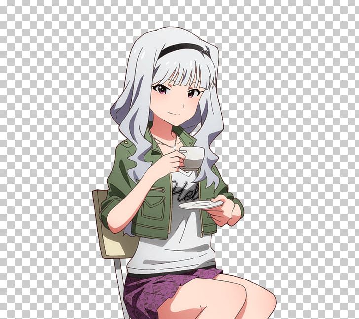 The Idolmaster: Million Live! Theater Days Takane Shijou PNG, Clipart, Anime, Arm, Black Hair, Brown Hair, Clothing Free PNG Download