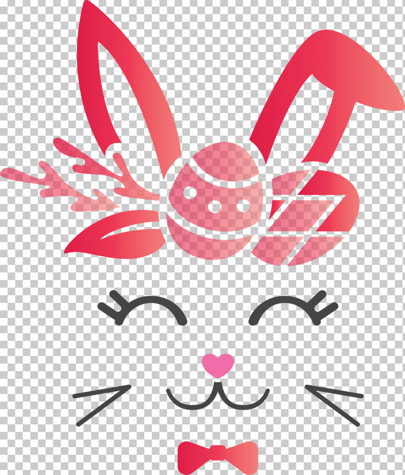 Easter Bunny Easter Day Cute Rabbit PNG, Clipart, Cute Rabbit, Easter Bunny, Easter Day, Magenta, Pink Free PNG Download