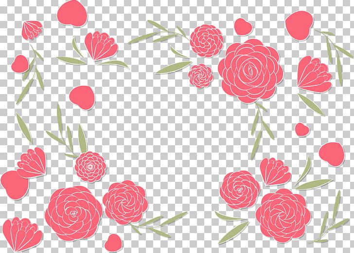 Japanese Camellia Euclidean Floral Design PNG, Clipart, Border, Border Frame, Certificate Border, Flower, Flower Arranging Free PNG Download