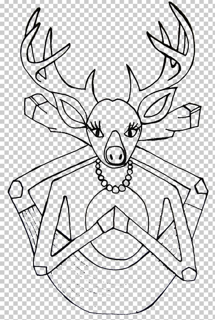 Mammal Drawing Line Art Cartoon PNG, Clipart, Antler, Artwork, Black And White, Cartoon, Character Free PNG Download