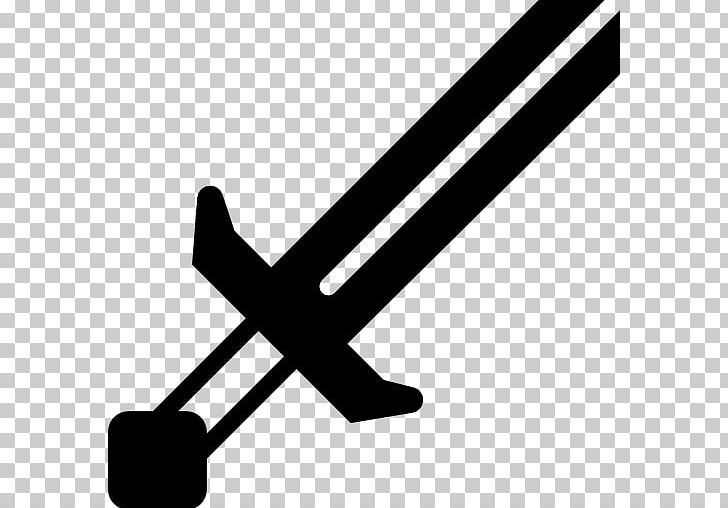 Sword Weapon Computer Icons Combat PNG, Clipart, Angle, Black And White, Blade, Combat, Computer Icons Free PNG Download