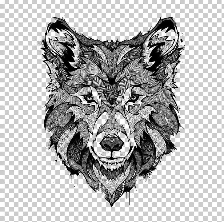 Gray Wolf Drawing Art Sketch PNG, Clipart, Art, Behance, Black And White, Black Wolf, Carnivoran Free PNG Download