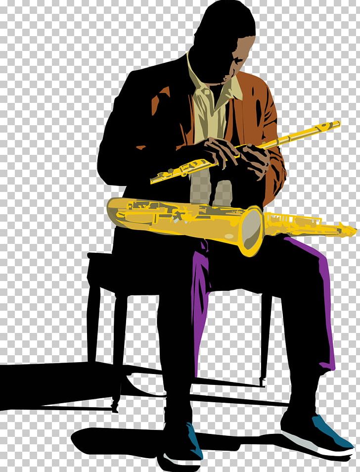 Jazz Musician Art Blues PNG