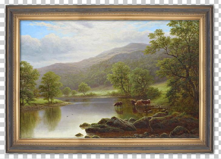 Landscape Painting Frames Landscape Painting Nature PNG, Clipart, Antique, Artwork, Bank, En Plein Air, Landscape Free PNG Download