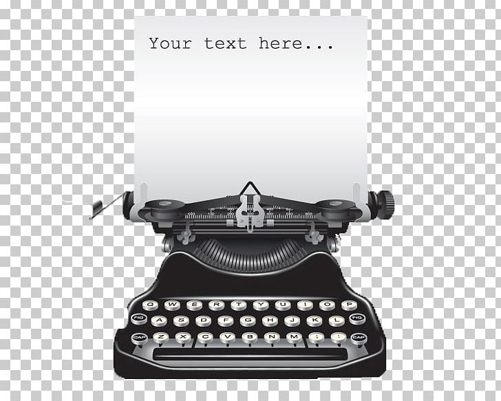 Typewriter Stock Illustration Illustration PNG, Clipart, Black, Black And White, Brand, Decade, Drawing Free PNG Download