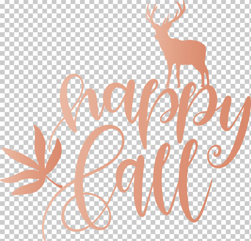 Happy Autumn Happy Fall PNG, Clipart, Antler, Happy Autumn, Happy Fall, Logo, M Free PNG Download