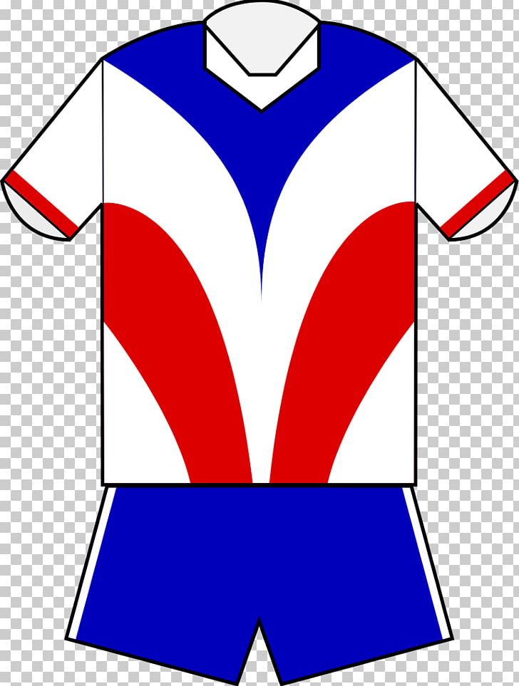 Jersey Newcastle Knights National Rugby League PNG, Clipart, Angle, Area, Blue, Clothing, Electric Blue Free PNG Download