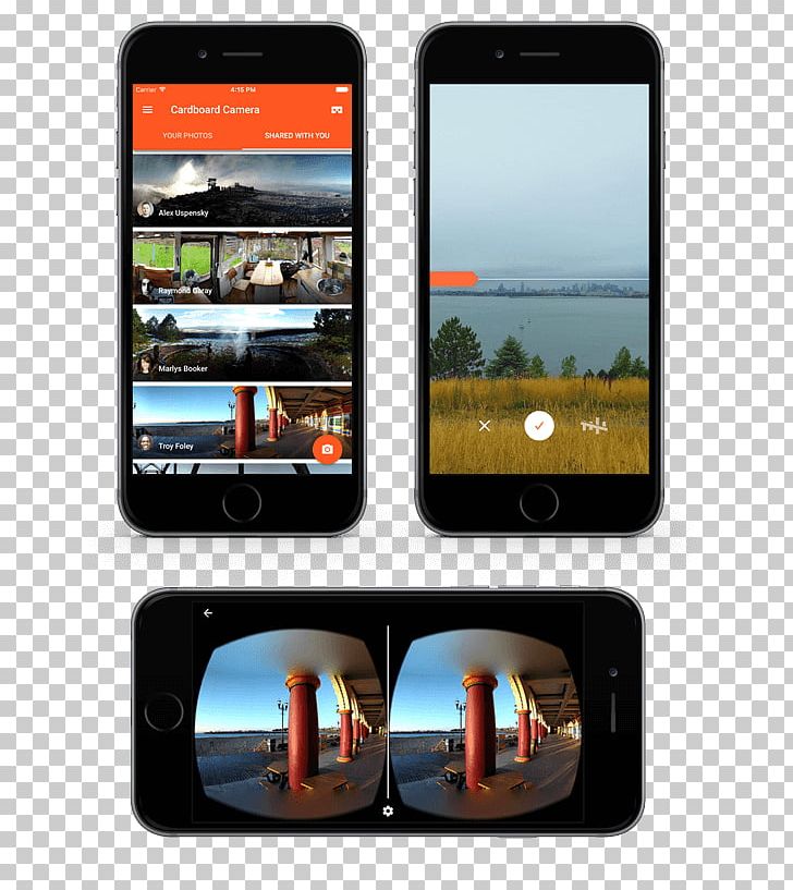Smartphone Google Cardboard Camera Android PNG, Clipart, 3d Computer Graphics, 360, Android, Camera, Communication Device Free PNG Download