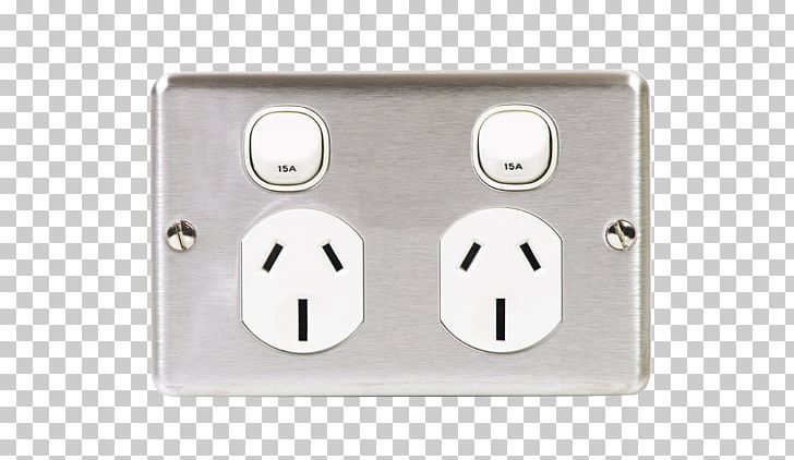 Brushed Metal AC Power Plugs And Sockets Electrical Switches Clipsal PNG, Clipart, Ac Power Plugs And Socket Outlets, Ac Power Plugs And Sockets, Aluminium, Brushed Metal, Chrome Plating Free PNG Download