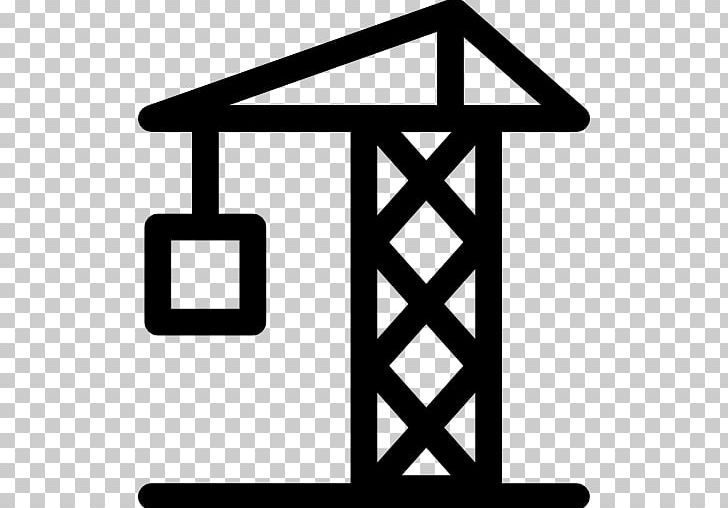 Crane Computer Icons Hoist Transport PNG, Clipart, Angle, Architectural Engineering, Area, Black And White, Brand Free PNG Download