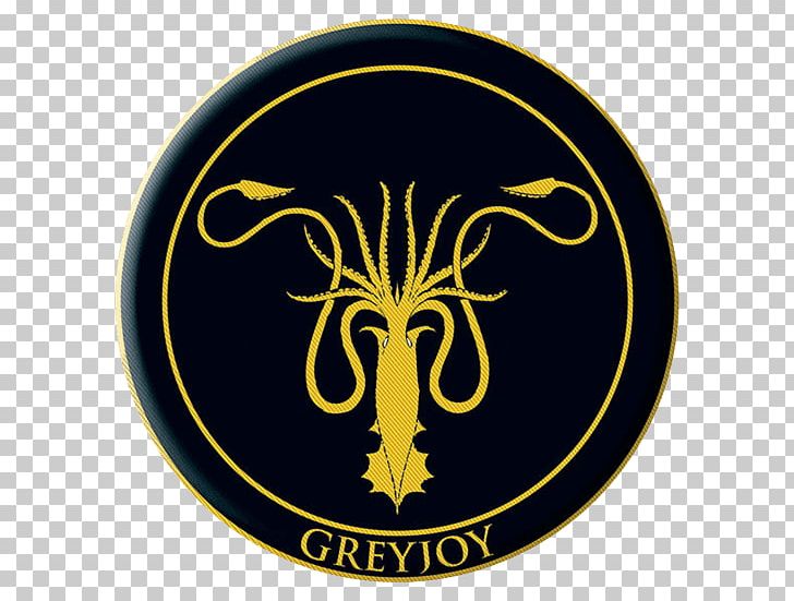 Theon Greyjoy Euron Greyjoy Daenerys Targaryen Tyrion Lannister House Greyjoy PNG, Clipart, Badge, Brand, Crest, Daenerys Targaryen, Emblem Free PNG Download