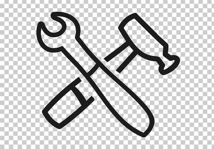 Hand Tool Symbol Hammer Computer Icons PNG, Clipart, Adjustable Spanner, Black And White, Chart, Computer Icons, Download Free PNG Download