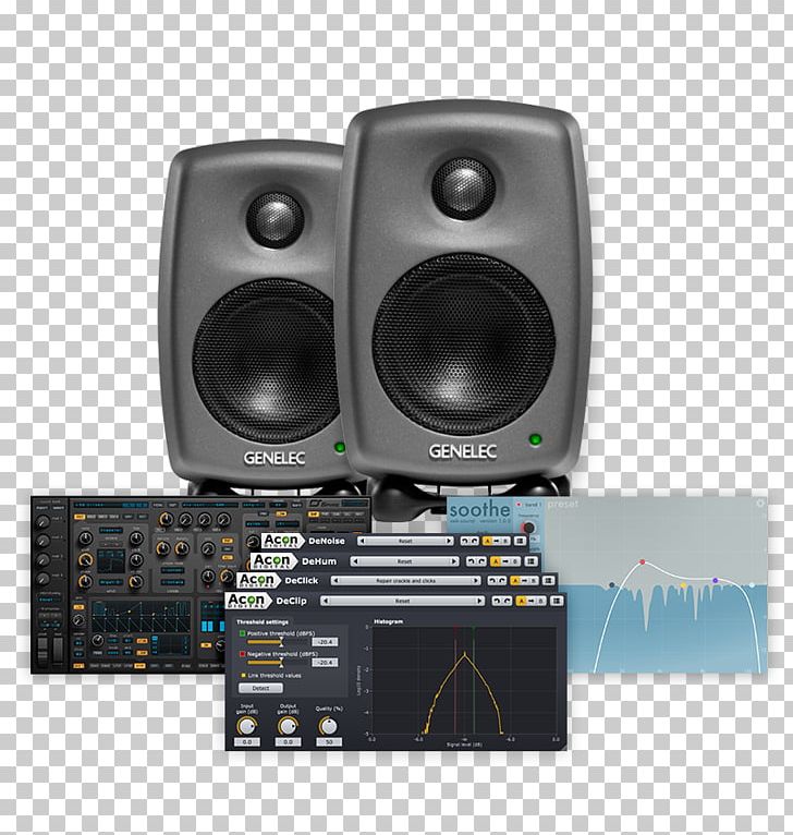 Genelec Studio Monitor Audio Loudspeaker Recording Studio PNG, Clipart, Amplifier, Audio, Audio Equipment, Car Subwoofer, Computer Speaker Free PNG Download