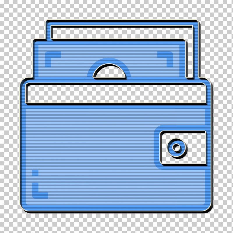 Shopping Icon Wallet Icon PNG, Clipart, Electric Blue, Floppy Disk, Line, Shopping Icon, Technology Free PNG Download