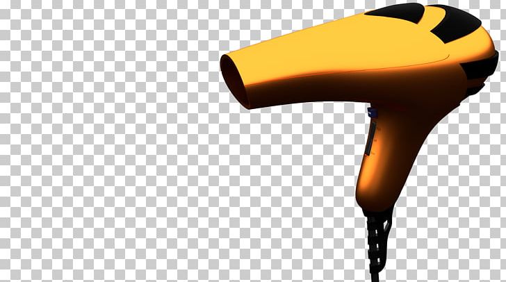 Hair Dryers Product Design Font PNG, Clipart, Hair, Hair Dryer, Hair Dryers, Orange, Yellow Free PNG Download