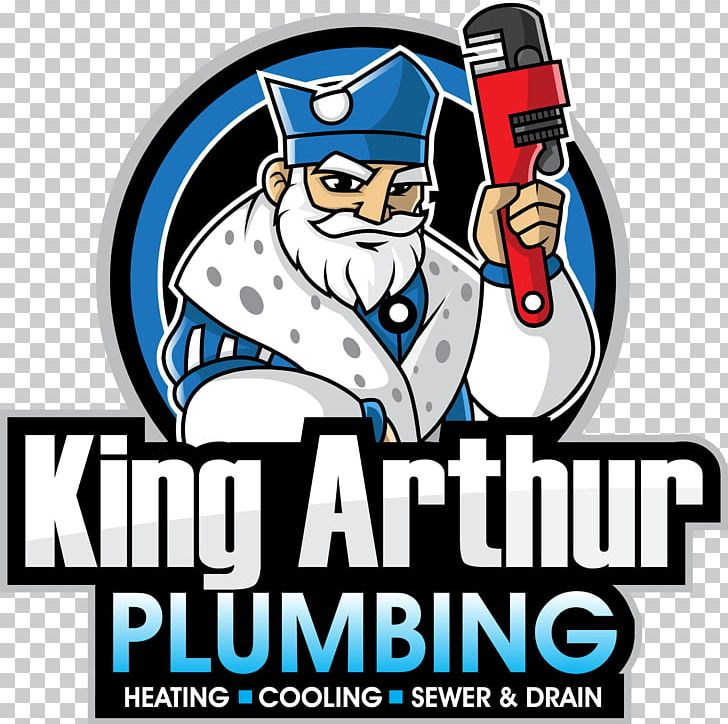King Arthur Plumbing Heating & Air Conditioning Plumber HVAC PNG, Clipart, Air Conditioning, Boiler, Brand, Cartoon, Central Heating Free PNG Download