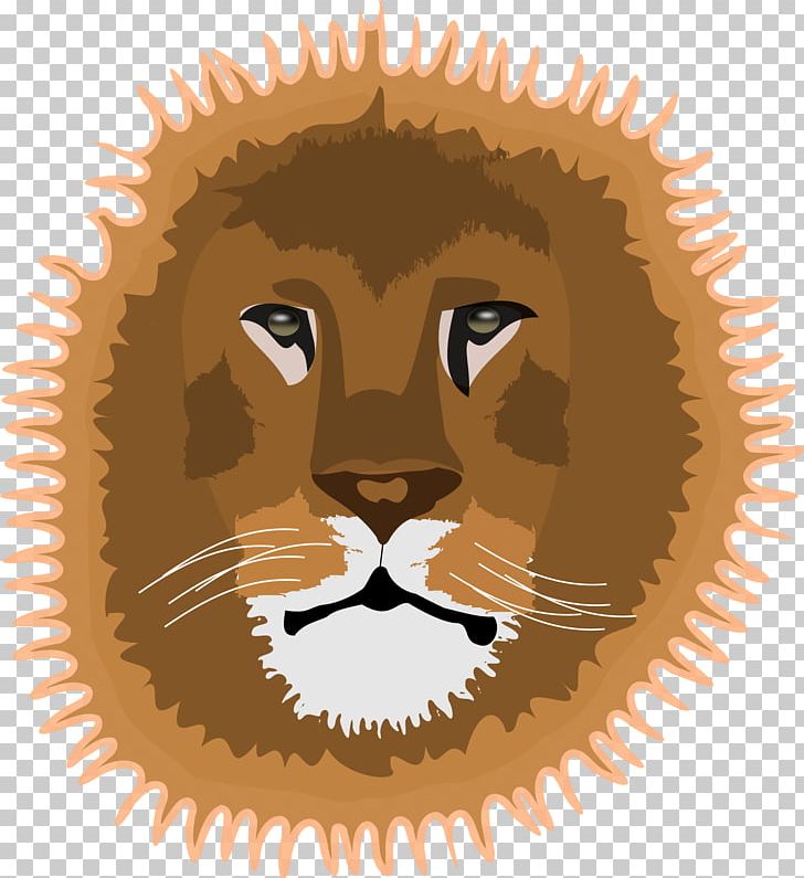 Lion's Head Cartoon PNG, Clipart, Animals, Big Cats, Carnivoran, Cartoon, Cat Like Mammal Free PNG Download