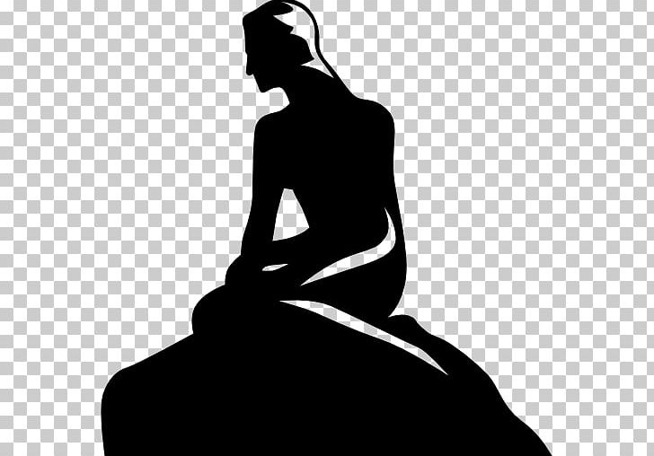 The Little Mermaid Sculpture Monument Statue PNG, Clipart, Art, Black And White, Bronze Sculpture, Computer Icons, Danish Free PNG Download