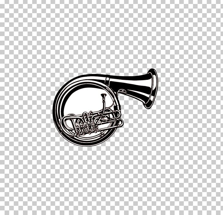 Musical Instrument Tuba Trumpet PNG, Clipart, Brass Instrument, Cornet, Euphonium, Hand Drawn, Hand Drawn Arrows Free PNG Download