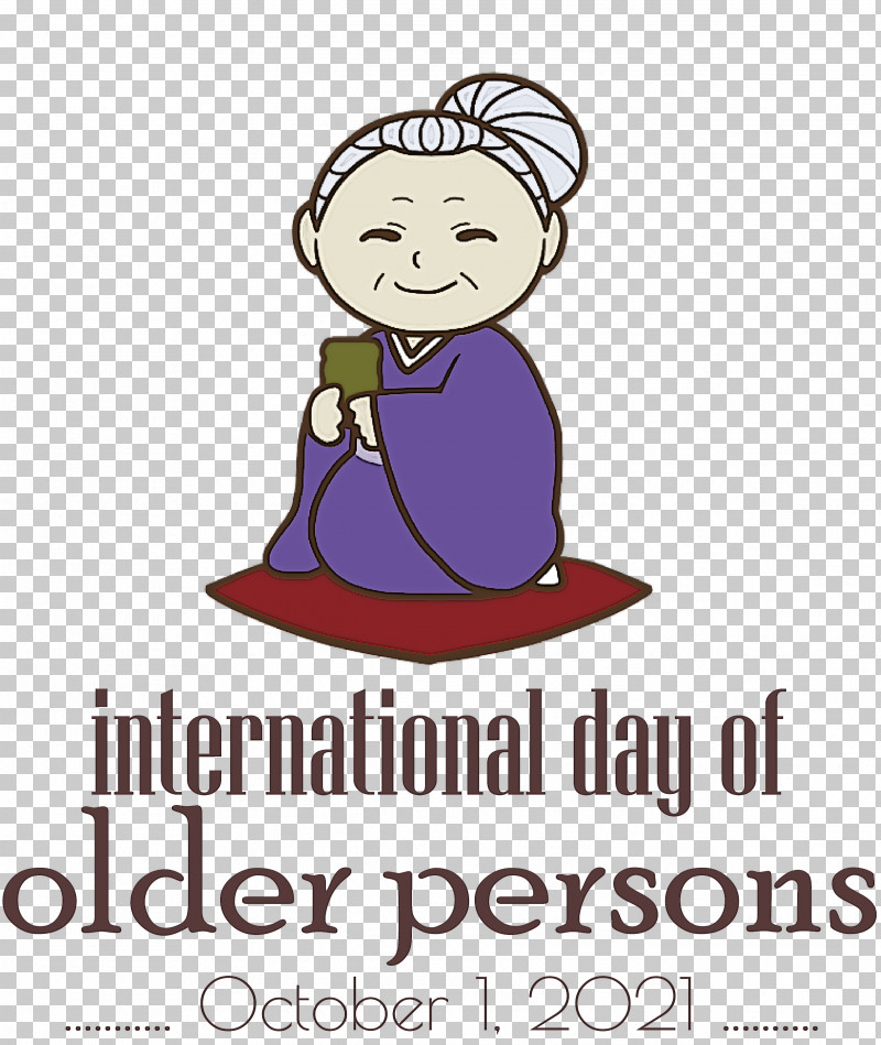 International Day For Older Persons Older Person Grandparents PNG, Clipart, Ageing, Behavior, Cartoon, Character, Conversation Free PNG Download