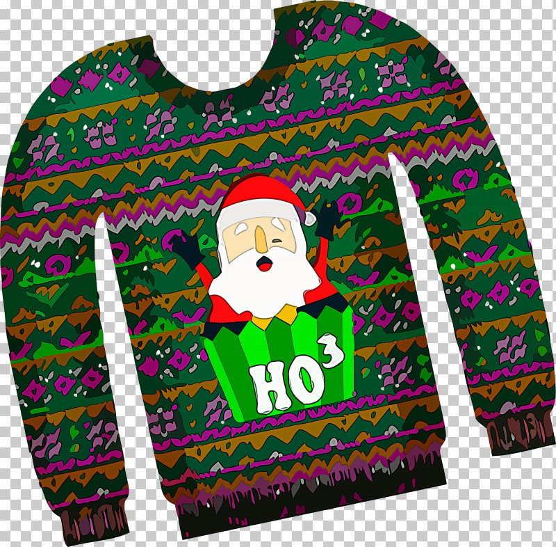Christmas Sweater Christmas Ornament PNG, Clipart, Christmas Ornament, Christmas Sweater, Clothing, Green, Jersey Free PNG Download