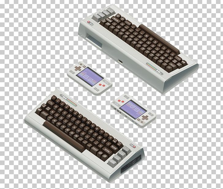 Commodore 64 Handheld Game Console Video Game Consoles Computer Retrogaming PNG, Clipart, Commodore, Commodore 64, Commodore International, Computer, Computer Keyboard Free PNG Download