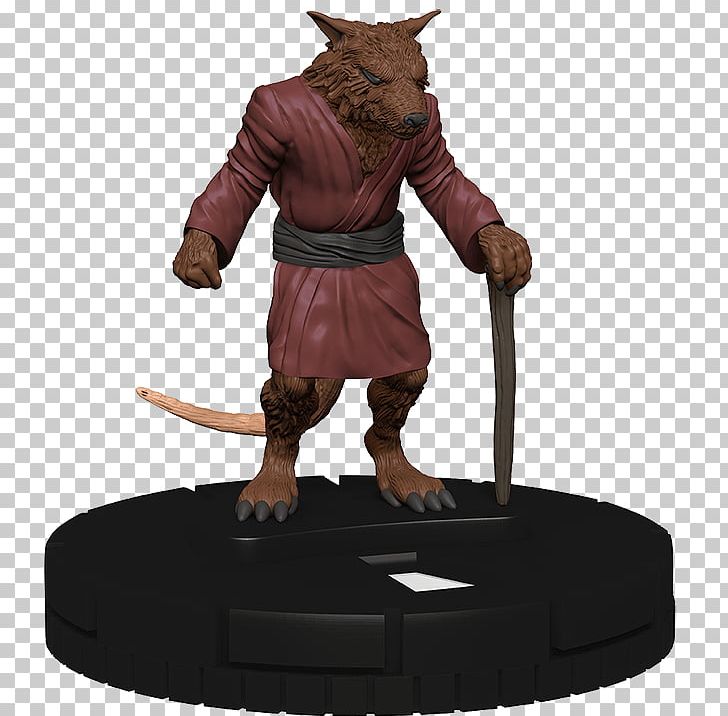 HeroClix Splinter Teenage Mutant Ninja Turtles Shredder PNG, Clipart, Action Figure, Animals, Comics, Fictional Character, Figurine Free PNG Download