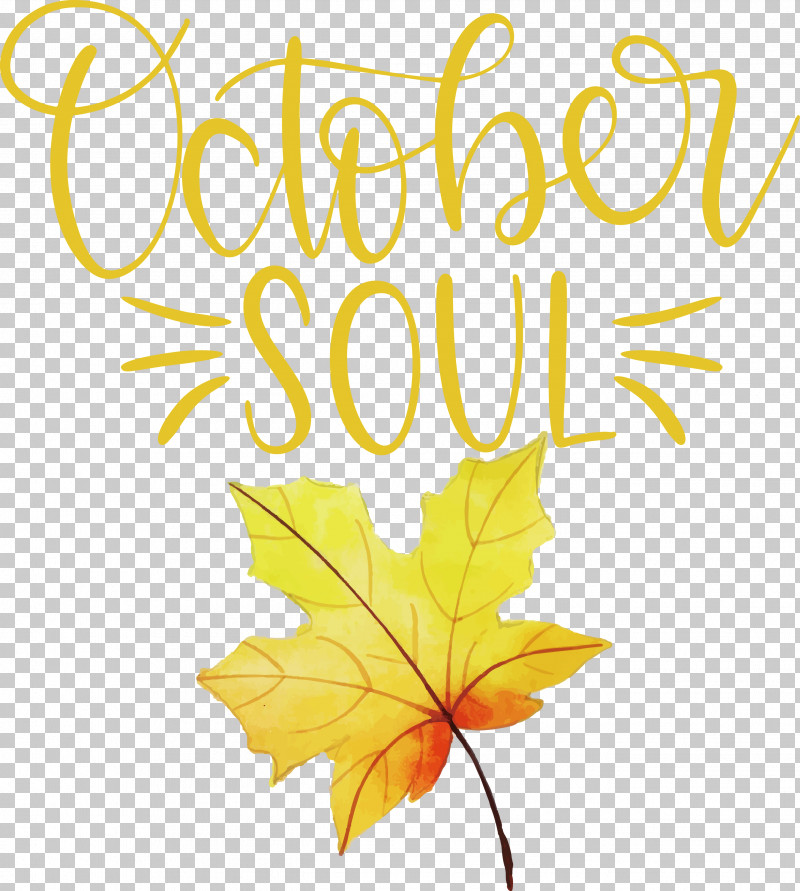 October Soul October PNG, Clipart, Logo, October, Watercolor Painting Free PNG Download