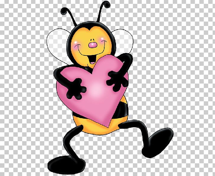 Bee Heart Cartoon PNG, Clipart, Bee, Bumblebee, Cartoon, Decoupage, Heart Free PNG Download