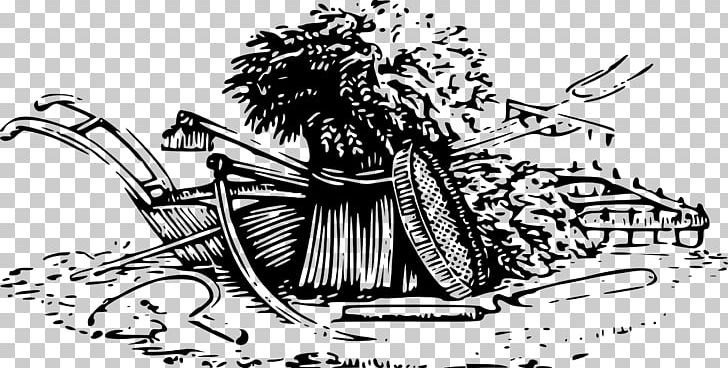 Harvest Black And White Drawing PNG, Clipart, Agriculture, Art, Artwork, Black And White, Calligraphy Free PNG Download