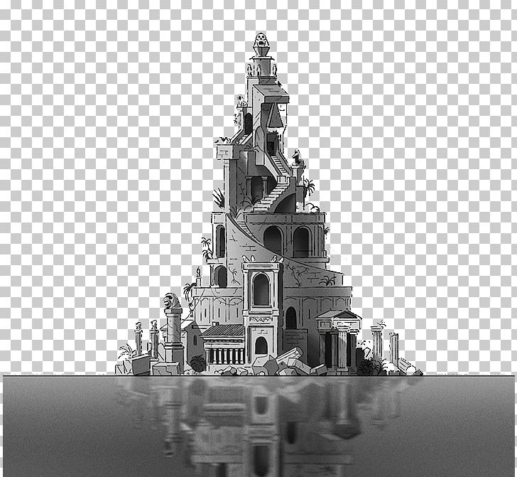 Mirage Reflection PNG, Clipart, Black And White, Building, Disney Castle, Download, Food Free PNG Download