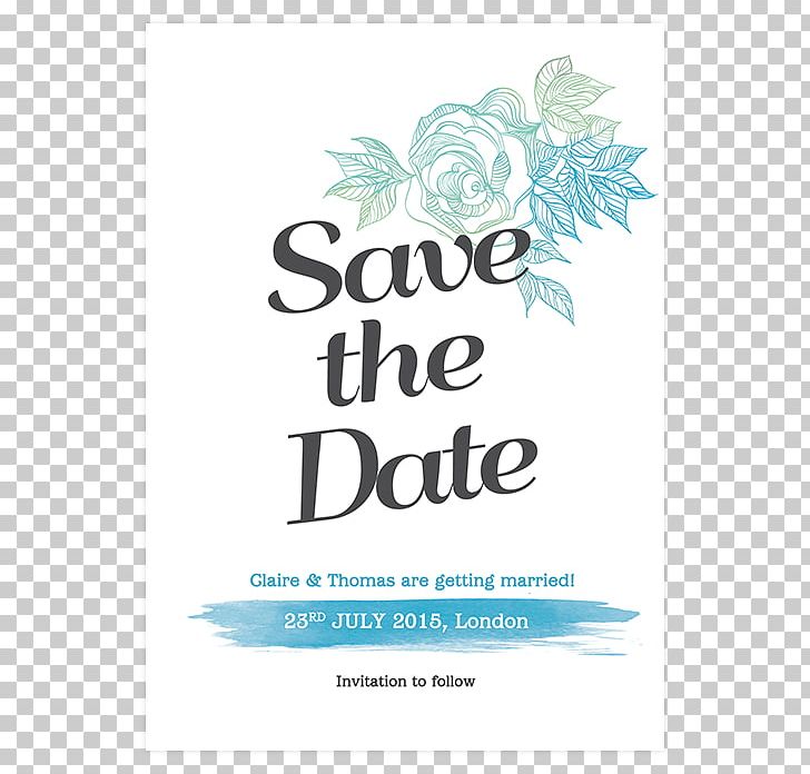 Text Floral Design Convite Save The Date PNG, Clipart, Aqua, Blue, Brand, Color, Convite Free PNG Download