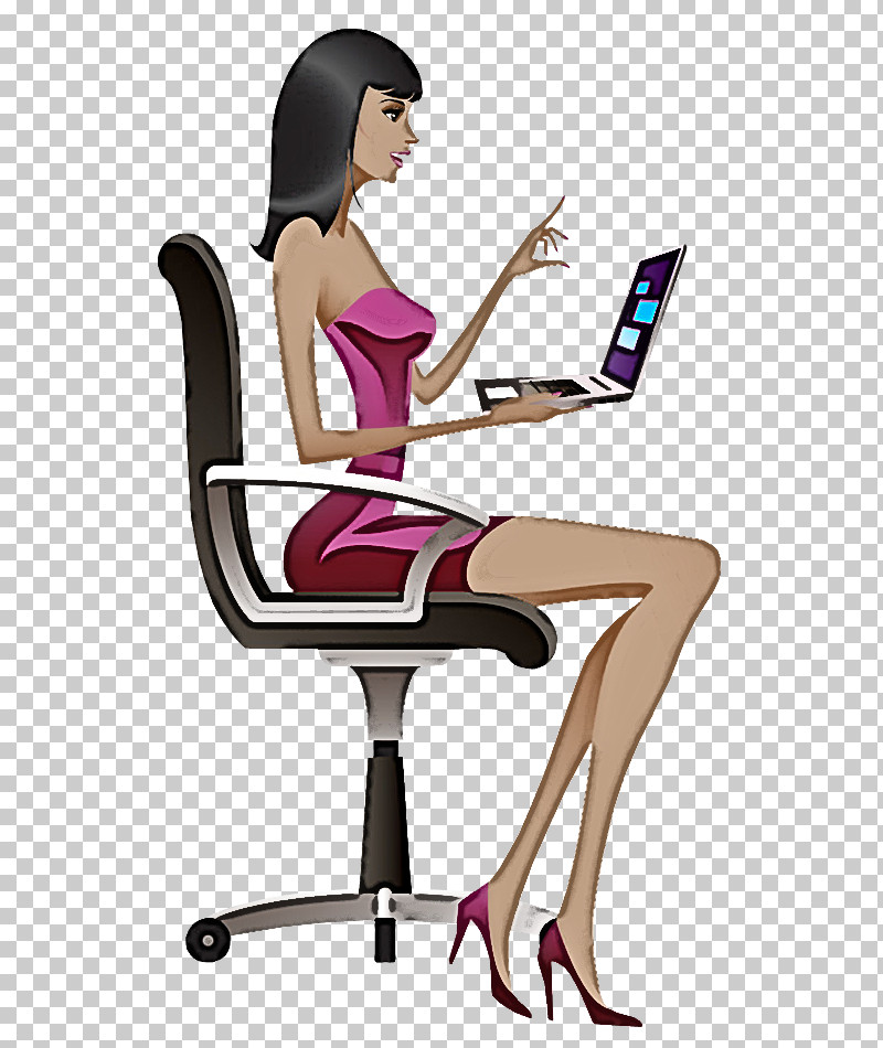 Office Chair Sitting Table Chair Cartoon PNG, Clipart, Businessperson, Cartoon, Chair, Furniture, Office Free PNG Download