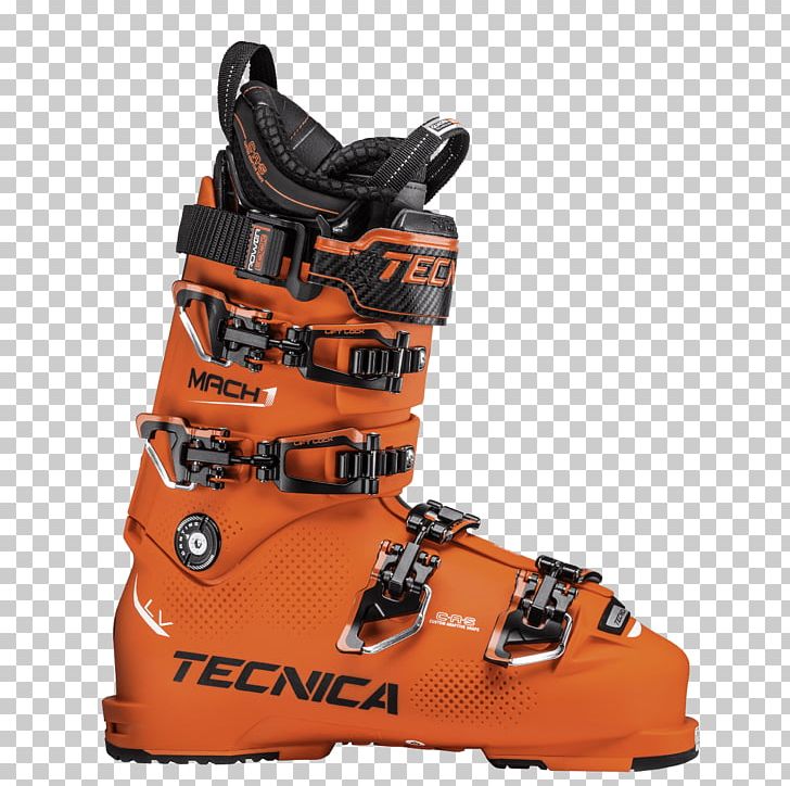 Tecnica Group S.p.A Tecnica Mach 1 100 MV Ski Boots Skiing Tecnica Mach1 130 LV Bright Orange 25 (39 EUR) Men PNG, Clipart, Alpine Skiing, Blizzard Sport, Boot, Cross Training Shoe, Footwear Free PNG Download