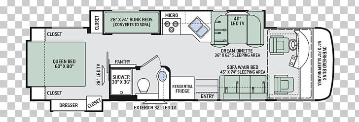 Thor Motor Coach Floor Plan Elkhart Campervans Motorhome PNG, Clipart, Angle, Area, Bed Plan, Campervans, Car Free PNG Download